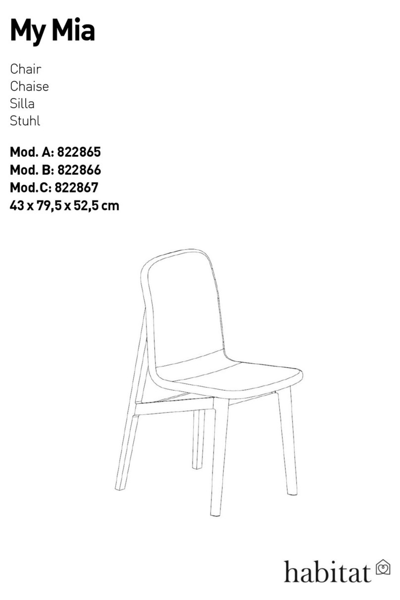 Habitat My Mia 822865 User manual Habitat My Mia 822865 User manual