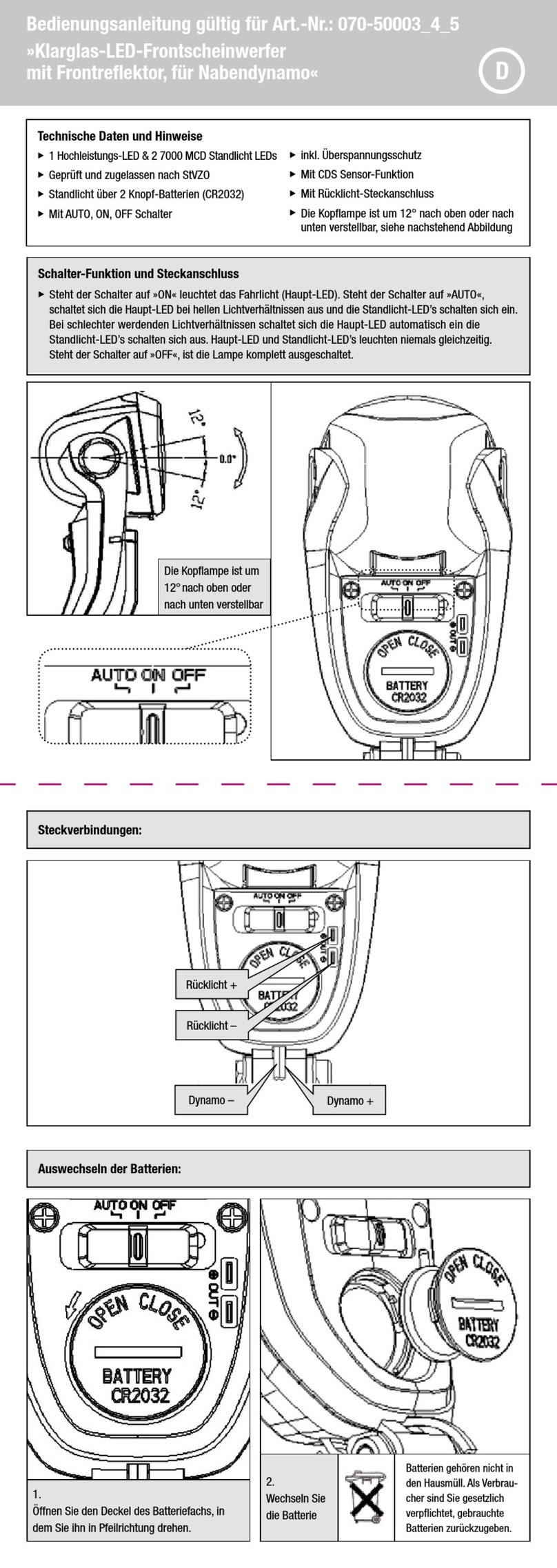 Phenon 070-50003_4_5 User manual