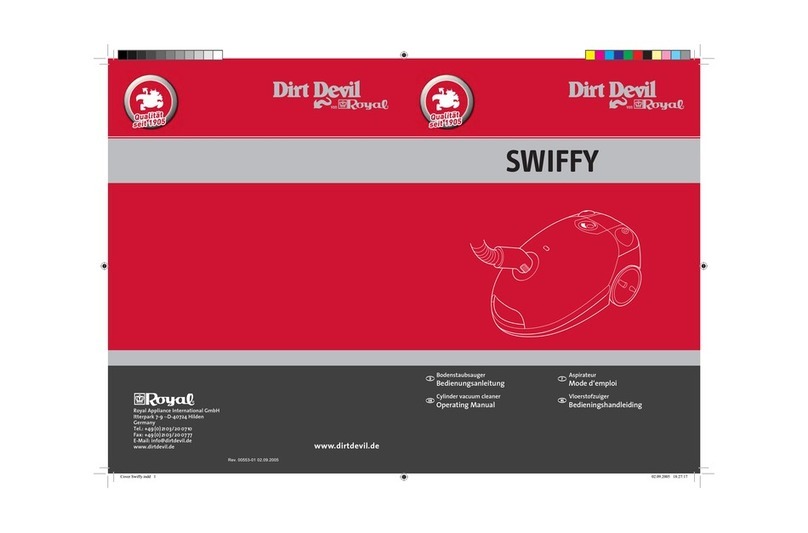 Dirt Devil Royal Swiffy User manual