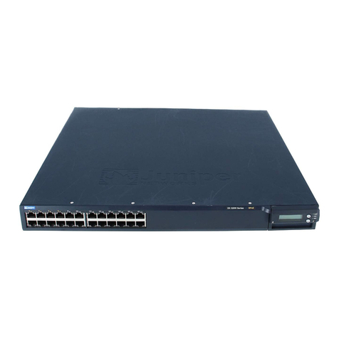Juniper EX Series User manual Juniper EX Series User manual