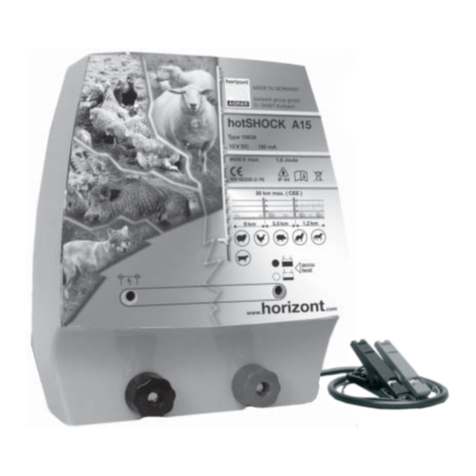 Horizont Agrar hotSHOCK A15 operating instructions