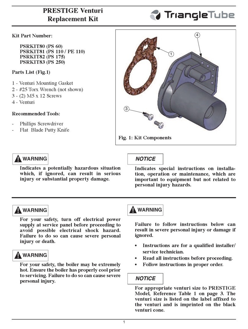 TriangleTube PSRKIT80 User manual