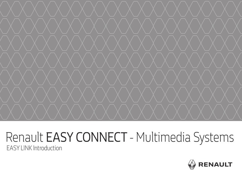 Renault EASY CONNECT instructions