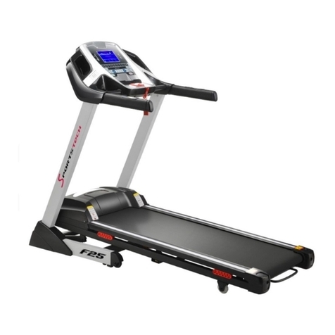 SPORTSTECH F25 User manual