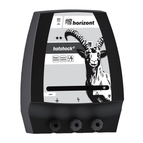 Horizont hotshock N500 instruction manual Horizont hotshock N500 instruction manual