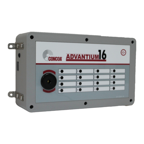 Concoa Advantium 16 Installation and operating instructions Concoa Advantium 16 Installation and operating instructions