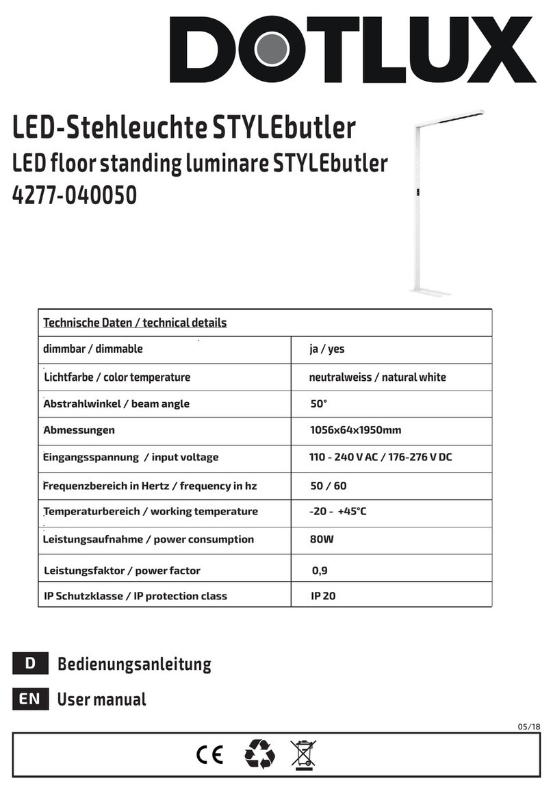 DOTLUX STYLEbutler user manual