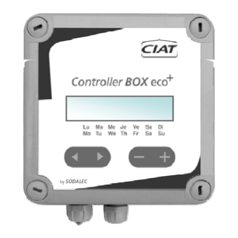 CIAT BOX TRI Eco+ user guide