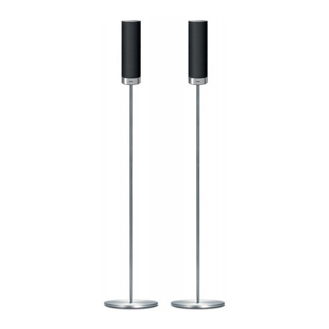Loewe Floor Stand 3D Orchestra Speaker installation instructions