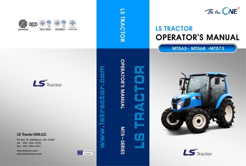LS tractor MT5 Series User manual