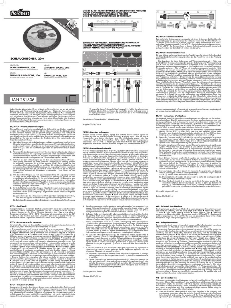 FLORABEST 281806 Manual