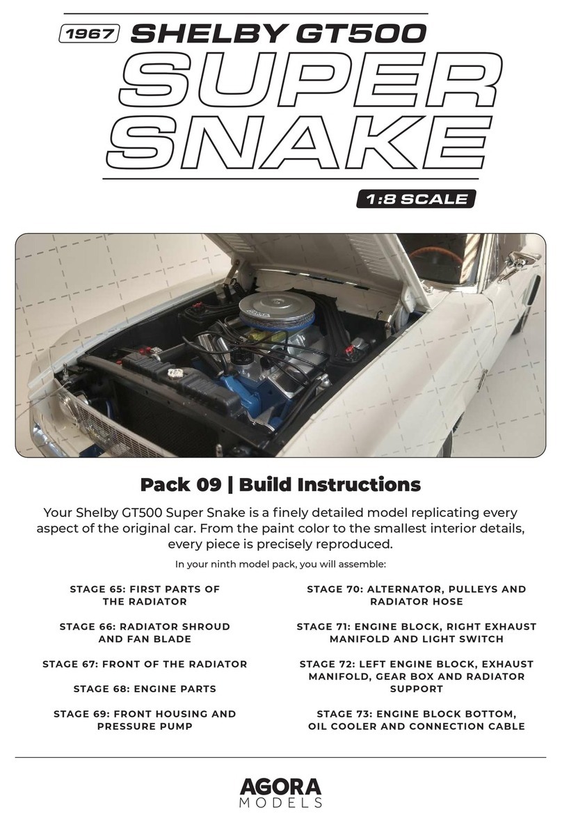 Agora Shelby GT500 Super Snake Build instructions