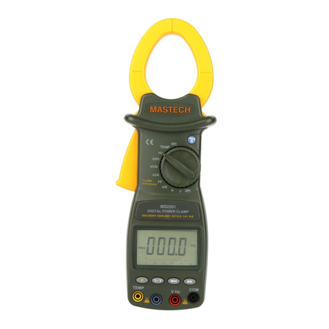 Mastech MS2201 manual