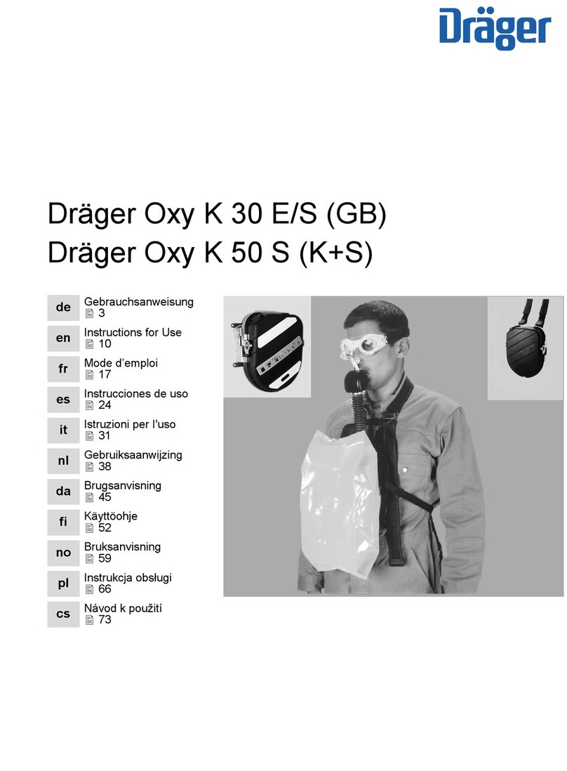 Dräger Oxy K 30 E/S User manual