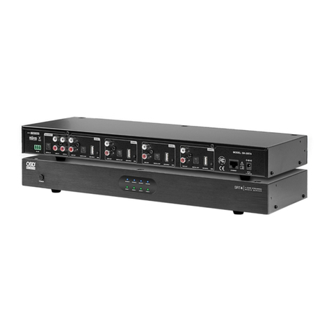 OSD Audio BLACK SRT4 user guide
