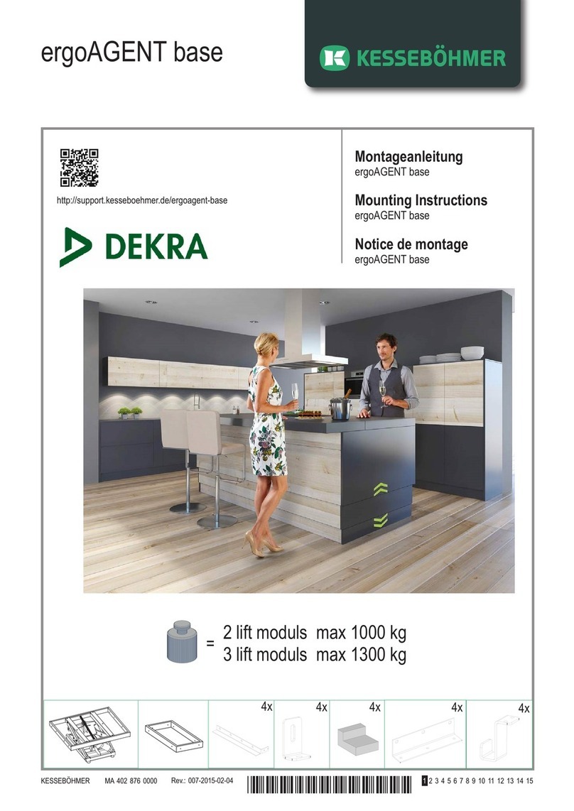Kesseböhmer ergoAGENT base User manual