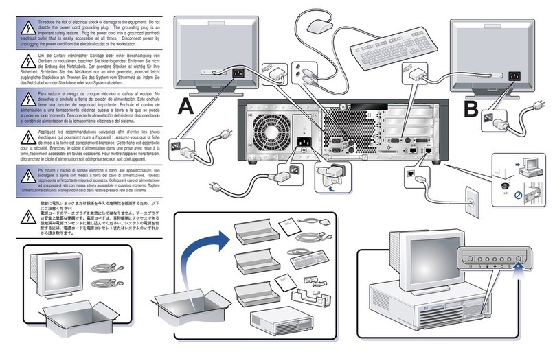 HP AlphaServer DS15 Specification sheet