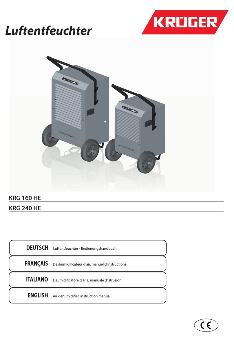 Kruger KRG 160 HE User manual