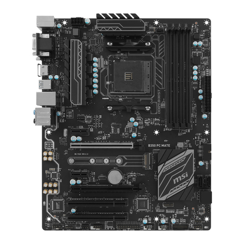 MSI B350 PC MATE User manual