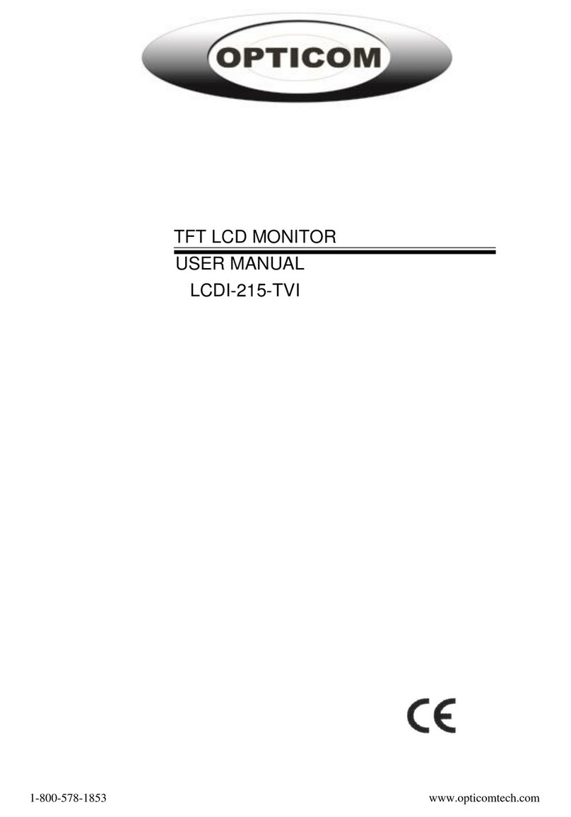 OPTICOM LCDI-215-TVI User manual OPTICOM LCDI-215-TVI User manual