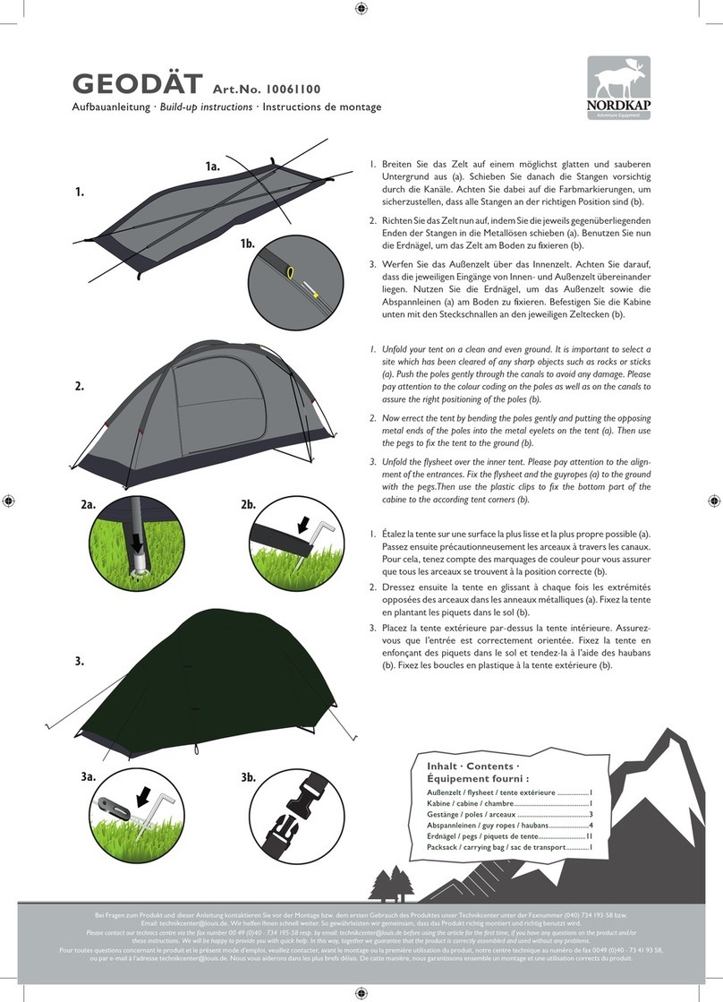 Nordkap GEODÄT Build-up instructions