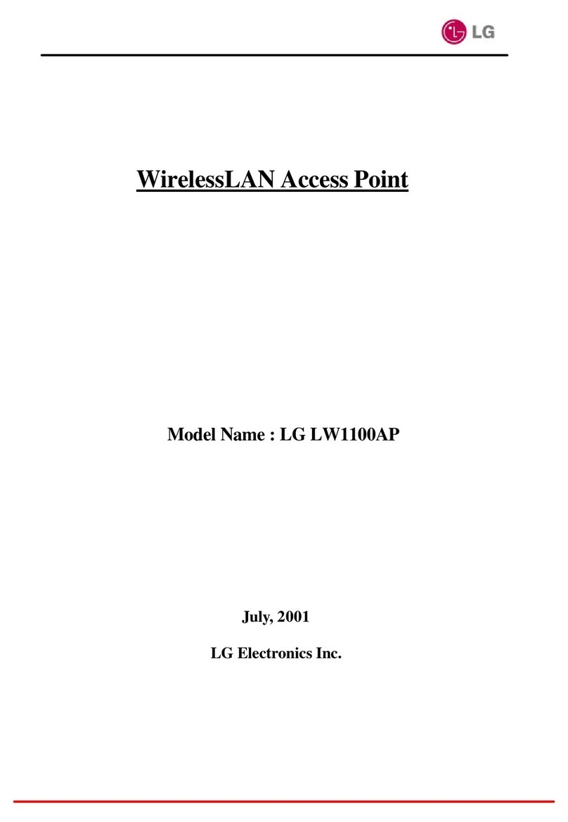 LG LW1100AP Series manual