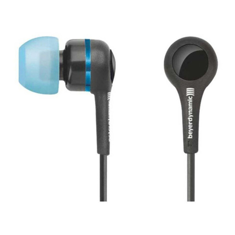 Beyerdynamic DTX 60 User manual