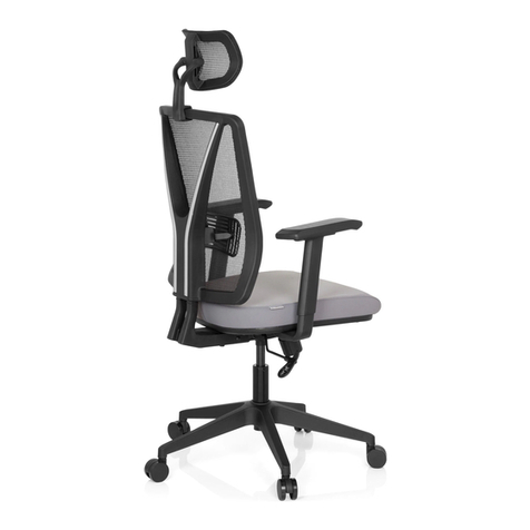 HJH office CARLOW PRO Assembly instructions