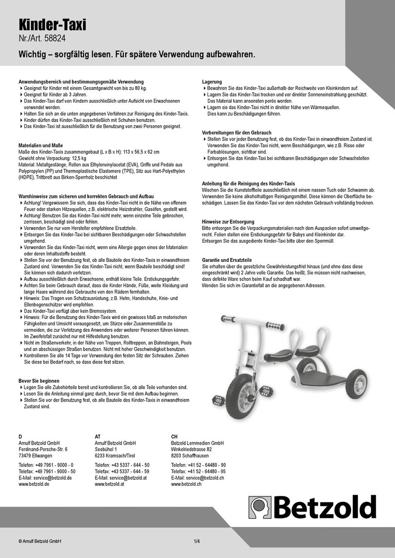Betzold 58824 User manual