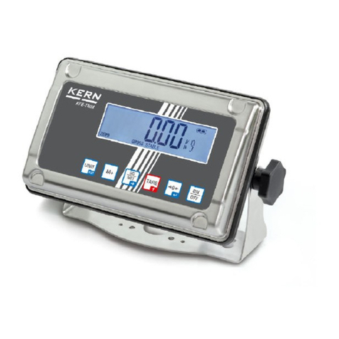 KERN KFE-TNM User manual