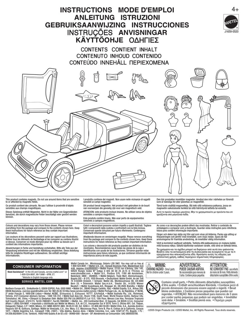 Mattel Polly Pocket User manual