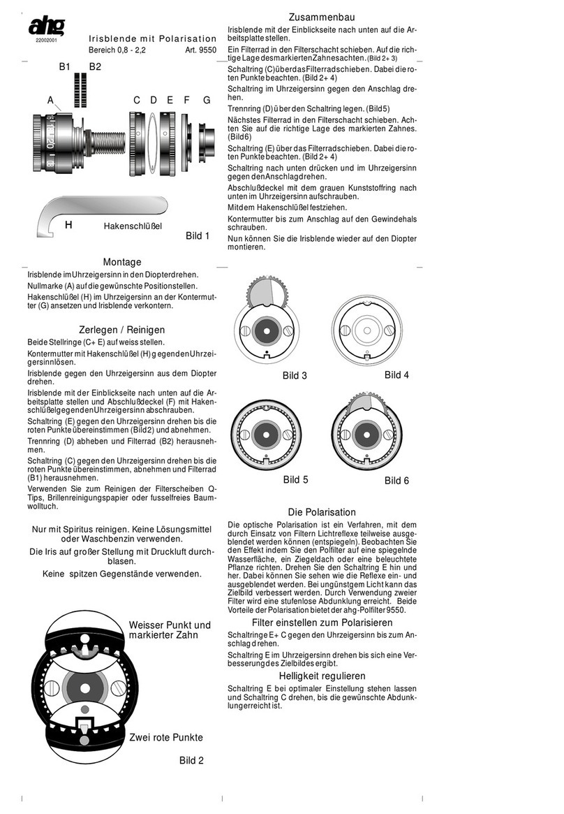 AHG 9550 manual