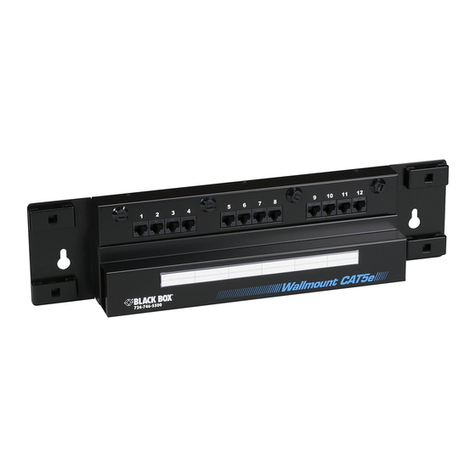 Black Box JPM083A-R3 User manual Black Box JPM083A-R3 User manual