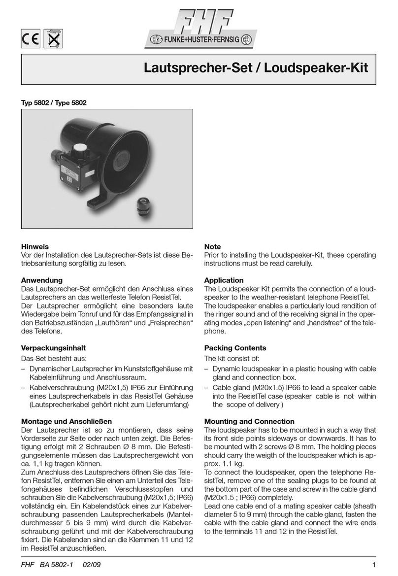 FHF 5802 manual