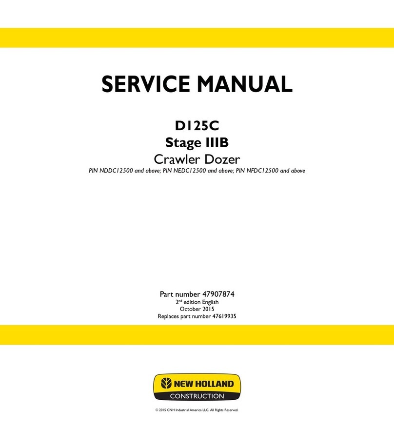 New Holland D125C LT Service manual