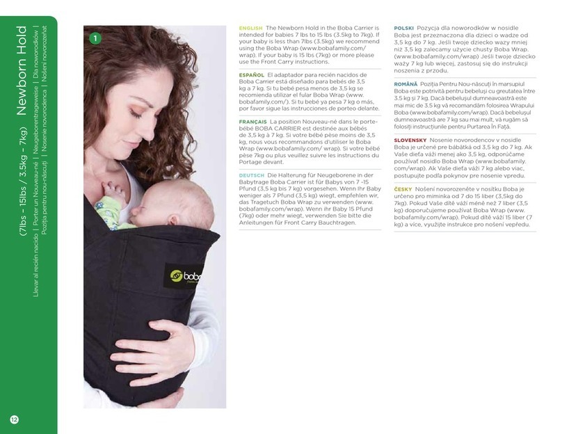 boba Newborn Hold manual