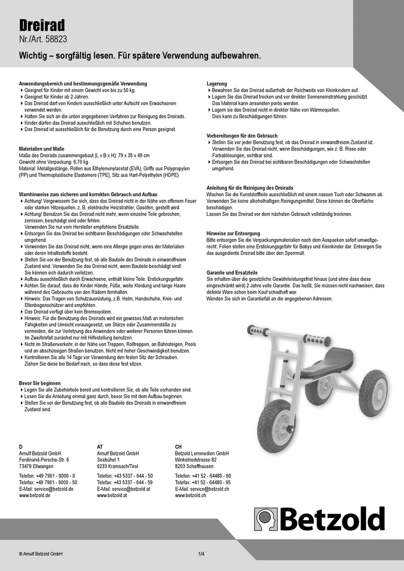 Betzold 58823 instructions