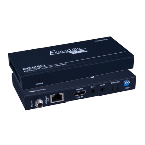 Vanco EVOLUTION EVEXARC1 User manual Vanco EVOLUTION EVEXARC1 User manual