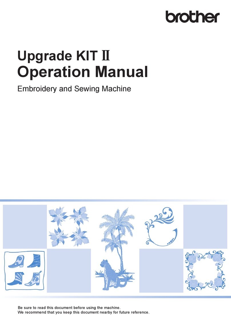Brother Upgrade KIT II Operation manual Brother Upgrade KIT II Operation manual