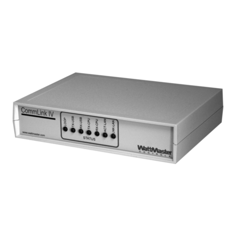 WattMaster CommLink IV Technical guide