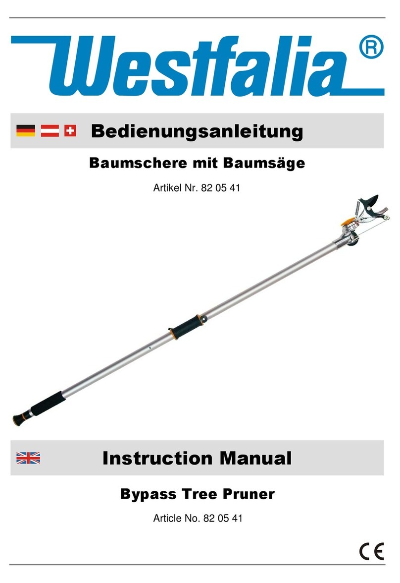 Westfalia 82 05 41 instruction manual