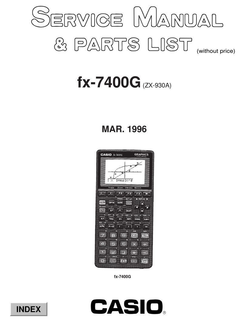Casio fx-7400G Troubleshooting guide Casio fx-7400G Troubleshooting guide