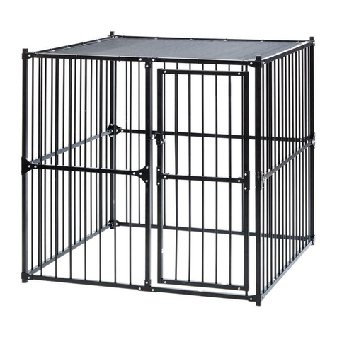 Petsafe laurelview dog kennel Assembly instructions