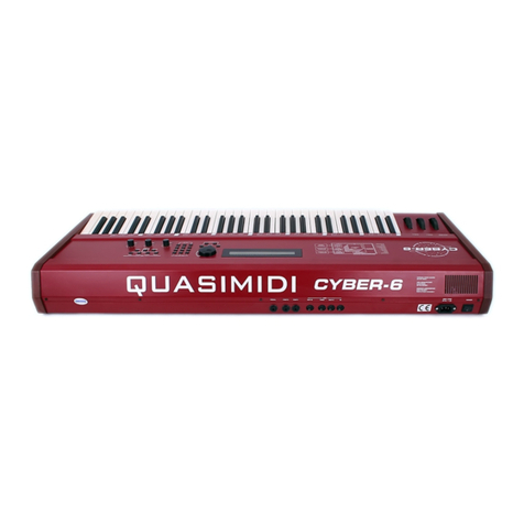 Quasimidi CYBER-6 manual