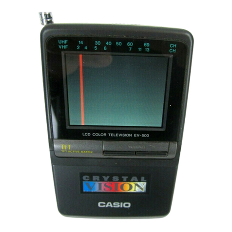 Casio EV-500B Troubleshooting guide