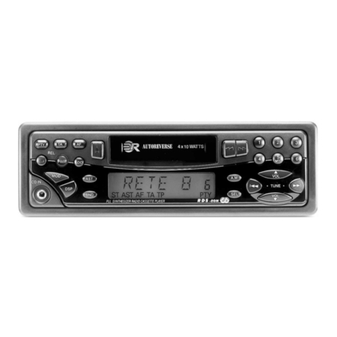 Roadstar RC-831RD User manual