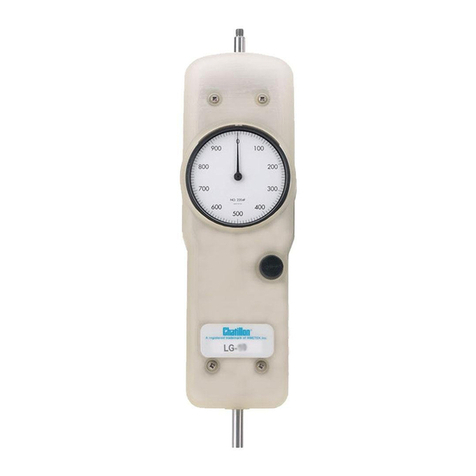 Chatillon LG Series instruction manual