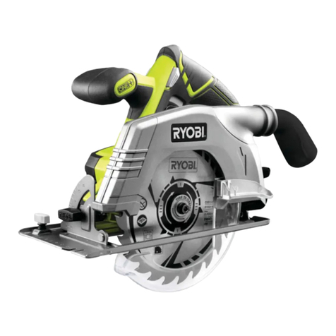 Ryobi R18CS User manual