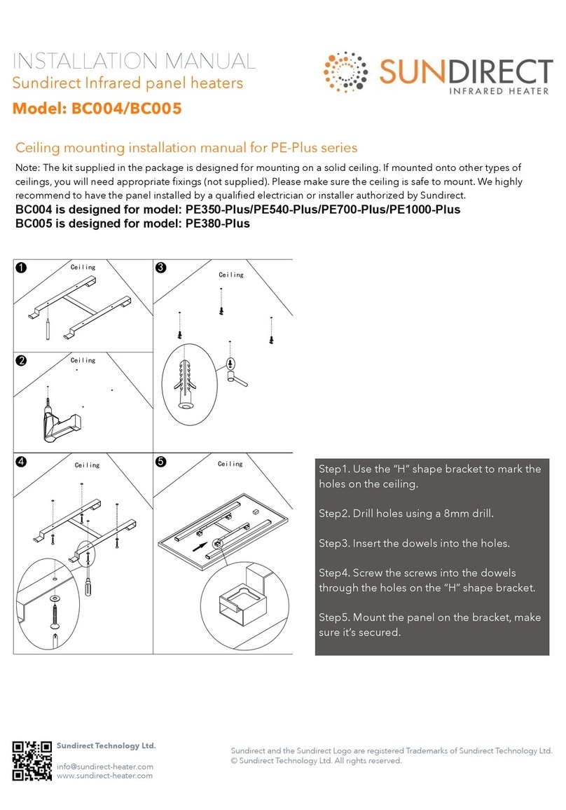 Sundirect BC004 User manual