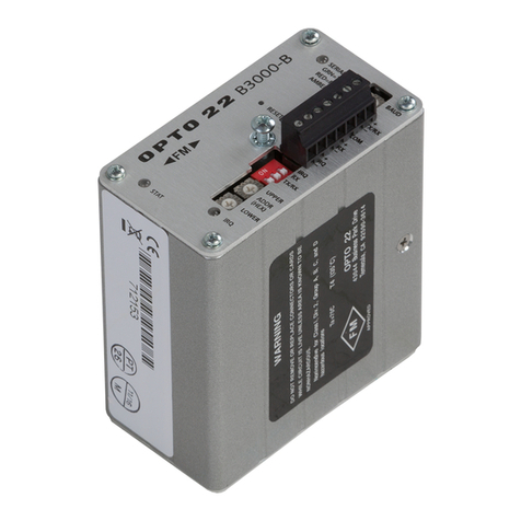 OPTO 22 B3000-B User manual